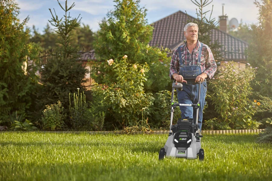 battery cordless lawn mower